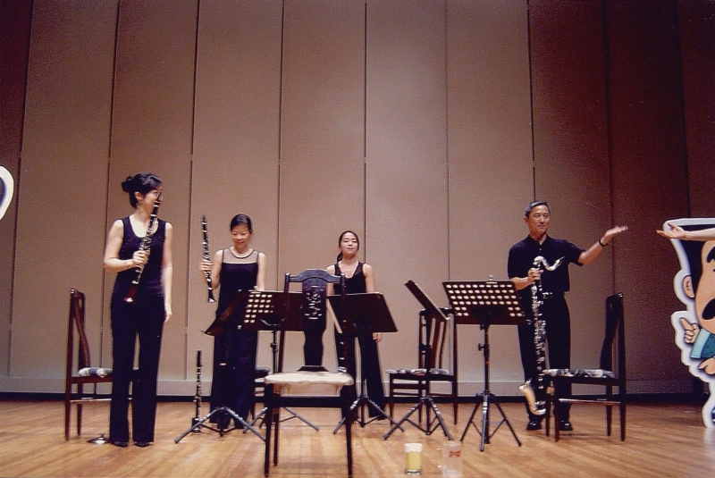 魔笛2006巡迴音樂會｜魔笛單簧管四重奏｜國藝會補助成果檔案庫