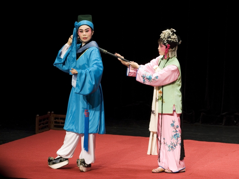 趁賞梨園  陳三五娘之賞花  留傘  審陳三|江之翠劇場|國藝會補助成果檔案庫