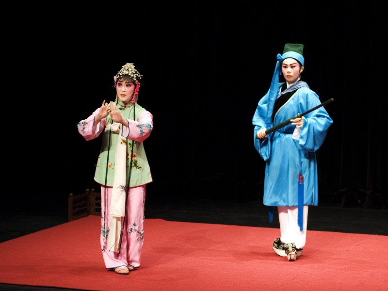 趁賞梨園  陳三五娘之賞花  留傘  審陳三|江之翠劇場|國藝會補助成果檔案庫
