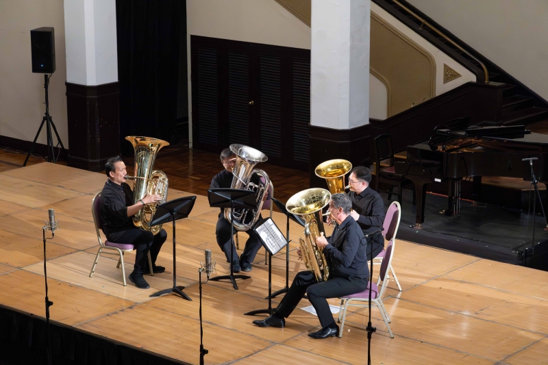 響鑠長號四重奏2025音樂會 「低銅高峰會」|台北青年管樂團|國藝會補助成果檔案庫