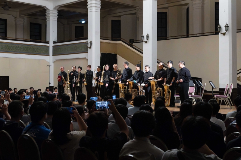 響鑠長號四重奏2025音樂會 「低銅高峰會」|台北青年管樂團|國藝會補助成果檔案庫