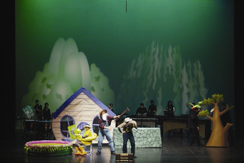 虎姑婆大戰彼得的狼  城鄉巡演｜台北打擊樂團｜國藝會補助成果檔案庫