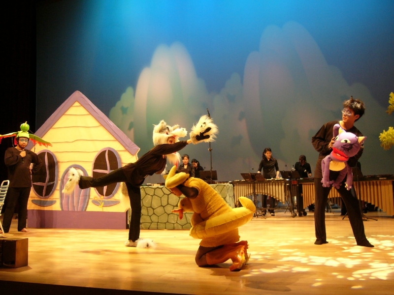 虎姑婆大戰彼得的狼  城鄉巡演｜台北打擊樂團｜國藝會補助成果檔案庫