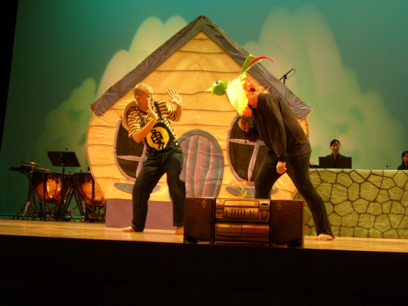 虎姑婆大戰彼得的狼  城鄉巡演｜台北打擊樂團｜國藝會補助成果檔案庫