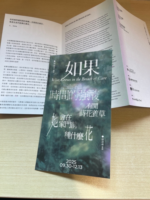 如果通得過時間的強酸，有閒蒔花養草，她會在她家門前種什麼花｜郭俞平｜國藝會補助成果檔案庫