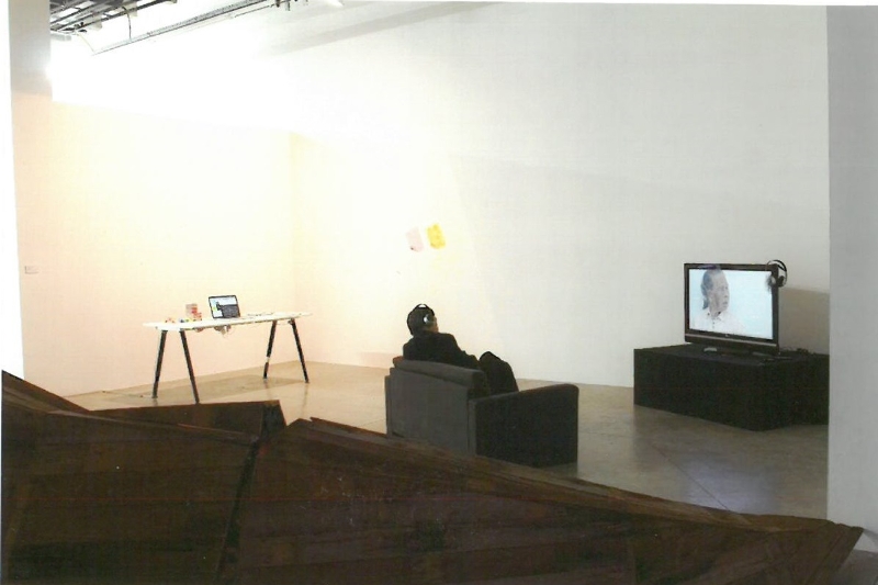 「〈遠方〉李若玫創作計劃」作品展示：作品放映活動現場