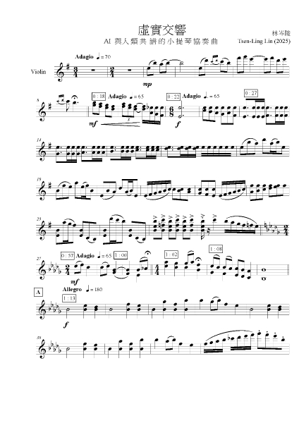 《音樂家與AI的共創與對話》音樂會｜雙溪樂集｜國藝會補助成果檔案庫