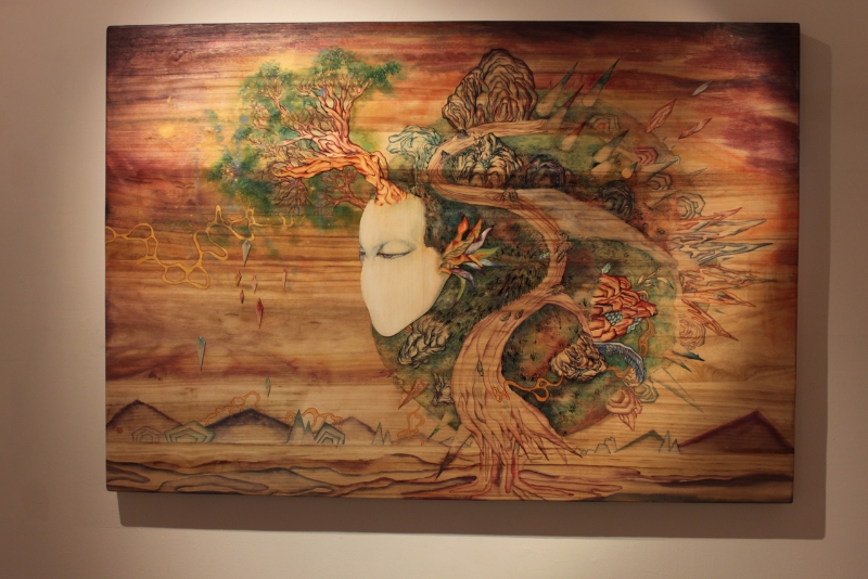 平面介入空間的真實體現－2013王鼎超 繪畫創作個展｜王鼎超｜國藝會補助成果檔案庫