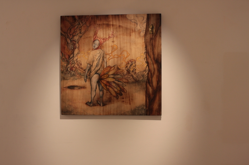 平面介入空間的真實體現－2013王鼎超 繪畫創作個展｜王鼎超｜國藝會補助成果檔案庫