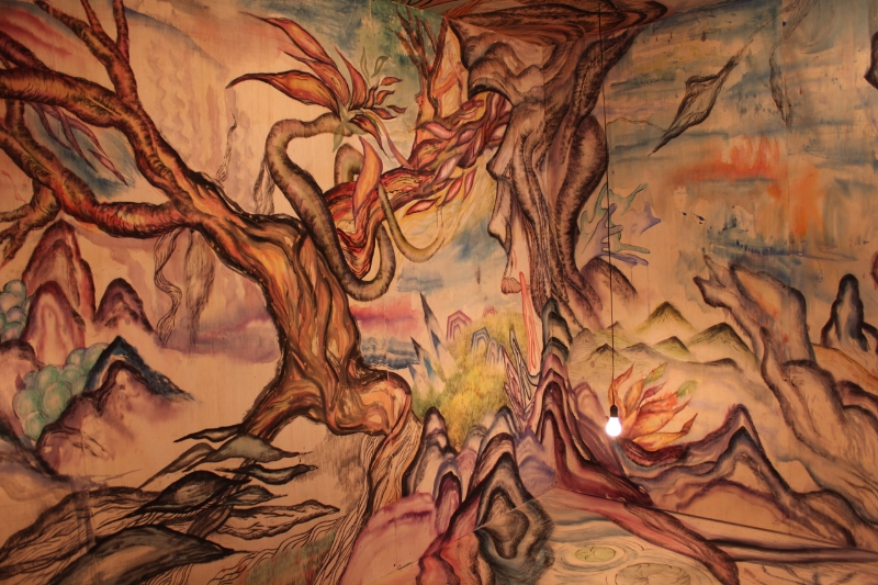 平面介入空間的真實體現－2013王鼎超 繪畫創作個展｜王鼎超｜國藝會補助成果檔案庫