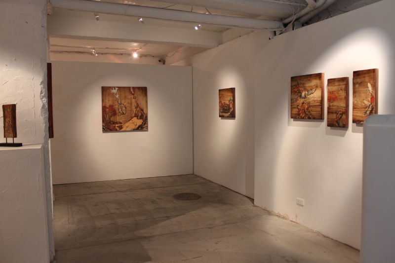 平面介入空間的真實體現－2013王鼎超 繪畫創作個展｜王鼎超｜國藝會補助成果檔案庫