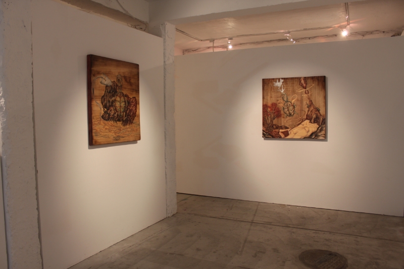 平面介入空間的真實體現－2013王鼎超 繪畫創作個展｜王鼎超｜國藝會補助成果檔案庫