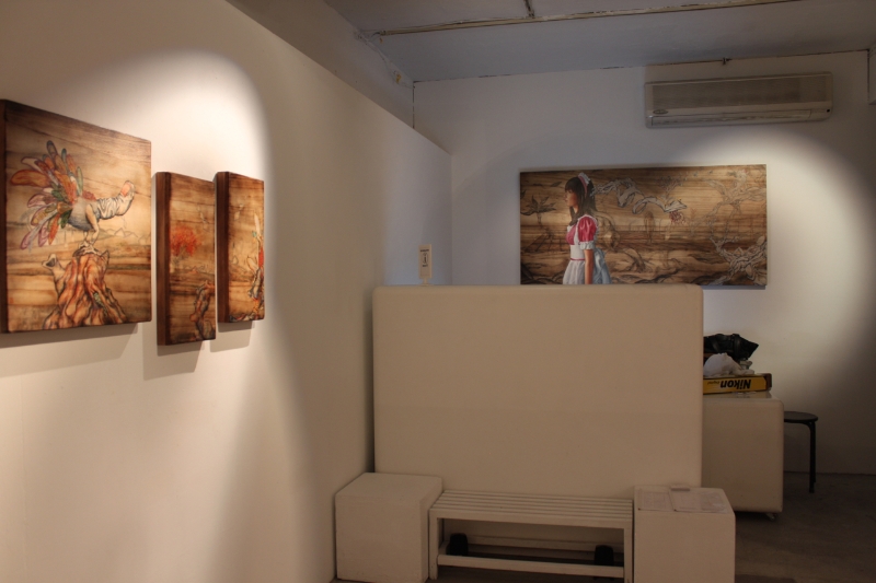 平面介入空間的真實體現－2013王鼎超 繪畫創作個展｜王鼎超｜國藝會補助成果檔案庫