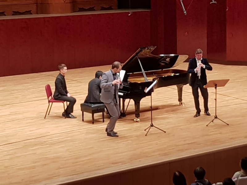 德國萊比錫布商大廈長笛首席 賽巴斯欽．賈寇（Sébastian Jacot）2017台灣巡迴演奏會｜怡樂長笛室內樂團｜國藝會補助成果檔案庫