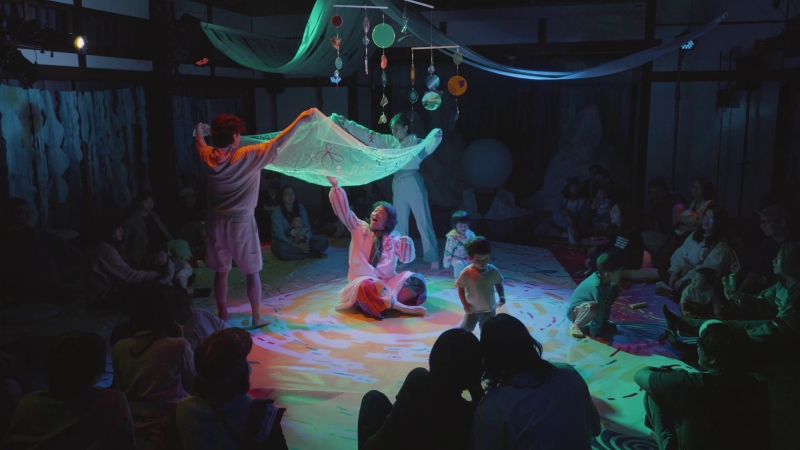 寶寶劇場《陽光隱身術》台北演出｜不想睡遊戲社｜國藝會補助成果檔案庫