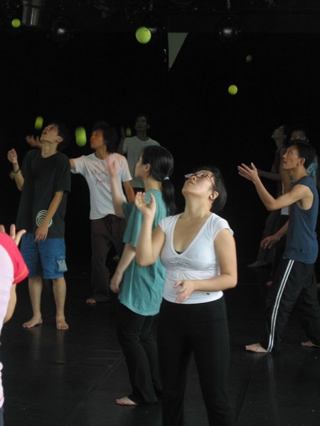 95年演員夏日學校  神經遊樂工作坊｜台南人劇團｜國藝會補助成果檔案庫