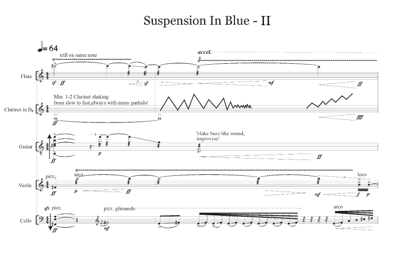 Suspension in Blue -II 創作計畫｜林盈婷｜國藝會補助成果檔案庫