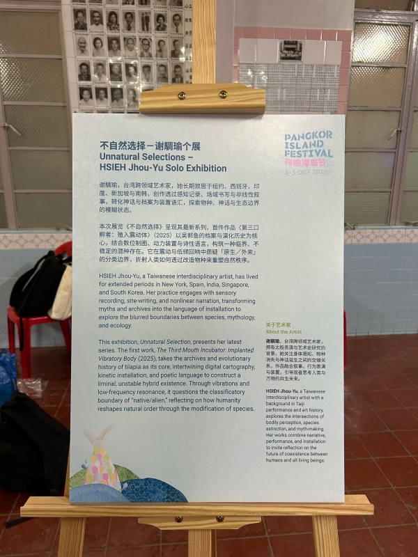 從台灣到邦咯：以生態藝術實踐連結海洋教育與島嶼文化的國際交流計畫｜謝家瑜｜國藝會補助成果檔案庫