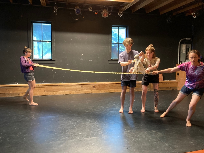 美國「沙漏劇團」暑期偶戲研習交流｜余孟儒｜國藝會補助成果檔案庫