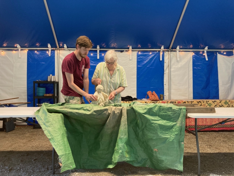 美國「沙漏劇團」暑期偶戲研習交流｜余孟儒｜國藝會補助成果檔案庫