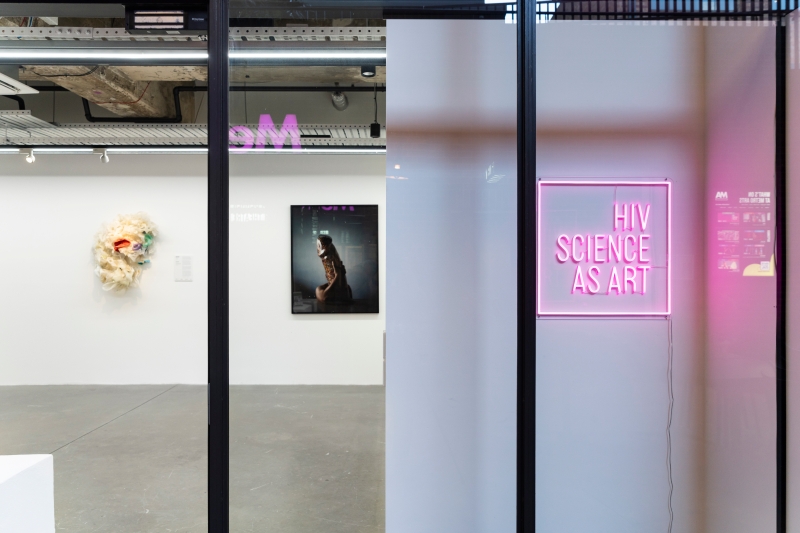 劉仁凱「『愛滋科研作為藝術』——澳洲NAPWHA跨界共創展演計畫」展場紀錄
