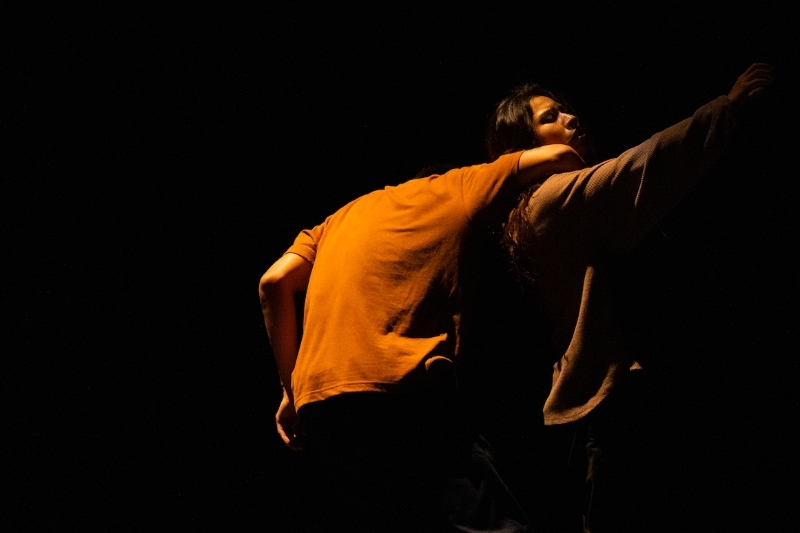 翃舞製作「2021第三屆『漂鳥舞蹈平台』」特邀作品演出照片：《原》，黃翠絲、毛維編舞