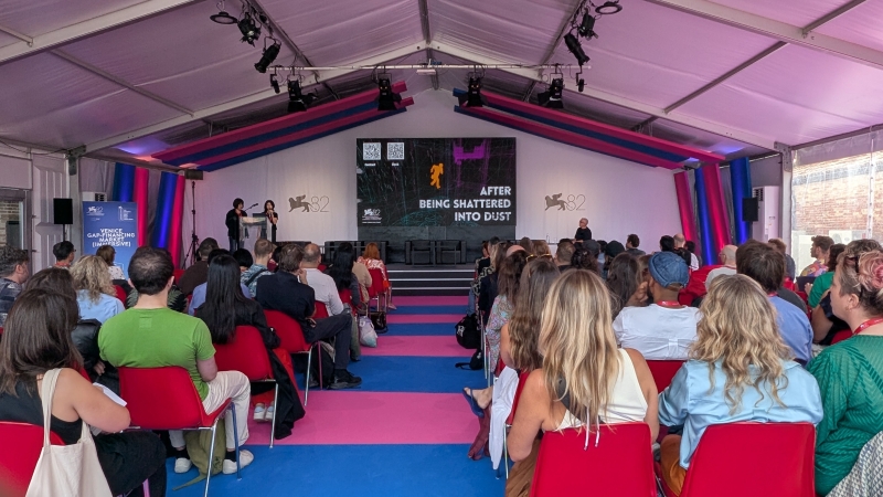 赴第82屆威尼斯影展：XR創作計畫《碎為微塵之後》參與合資市場展｜行者影像文化有限公司｜國藝會補助成果檔案庫