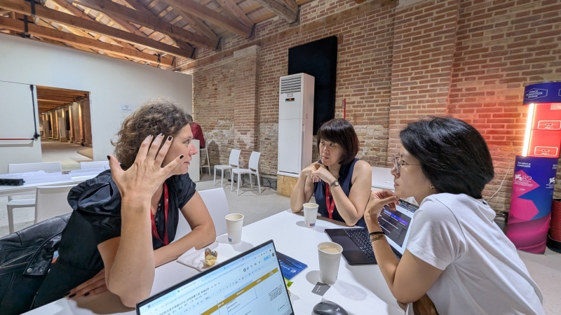 赴第82屆威尼斯影展：XR創作計畫《碎為微塵之後》參與合資市場展｜行者影像文化有限公司｜國藝會補助成果檔案庫