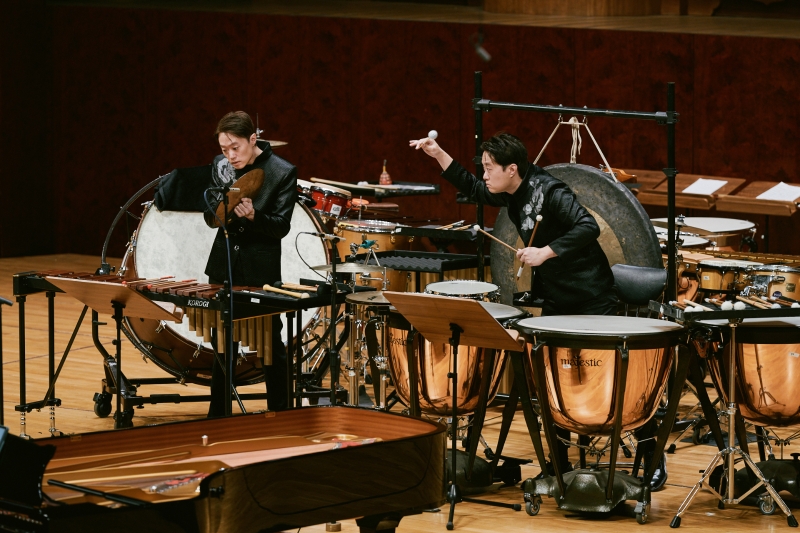 雙子二重奏與盧易之、汪奕聞《雙打擊 × 雙鋼琴音樂會》｜雙子打擊樂團｜國藝會補助成果檔案庫