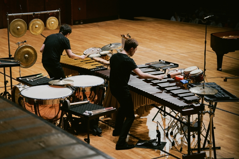 雙子二重奏與盧易之、汪奕聞《雙打擊 × 雙鋼琴音樂會》｜雙子打擊樂團｜國藝會補助成果檔案庫