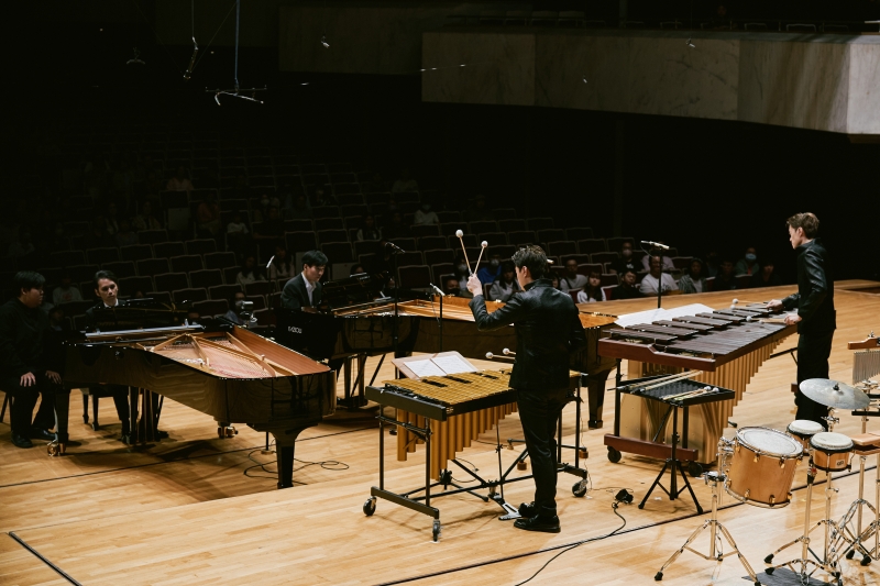 雙子二重奏與盧易之、汪奕聞《雙打擊 × 雙鋼琴音樂會》｜雙子打擊樂團｜國藝會補助成果檔案庫