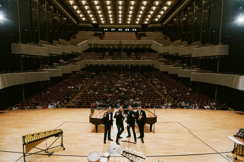 雙子二重奏與盧易之、汪奕聞《雙打擊 × 雙鋼琴音樂會》｜雙子打擊樂團｜國藝會補助成果檔案庫