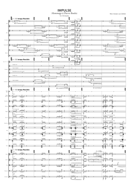 當代管弦樂曲創作計畫｜林煒傑｜國藝會補助成果檔案庫