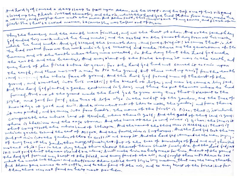 吳承筠個展「WHAT DID YOU SEE」作品：《drawing》部分作品，紙，21×29.7 cm，2020
