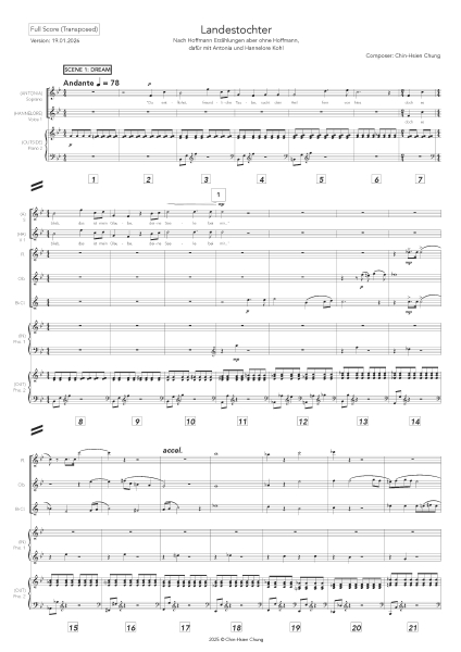當代音樂劇場《Landestochter》｜鍾金暹｜國藝會補助成果檔案庫