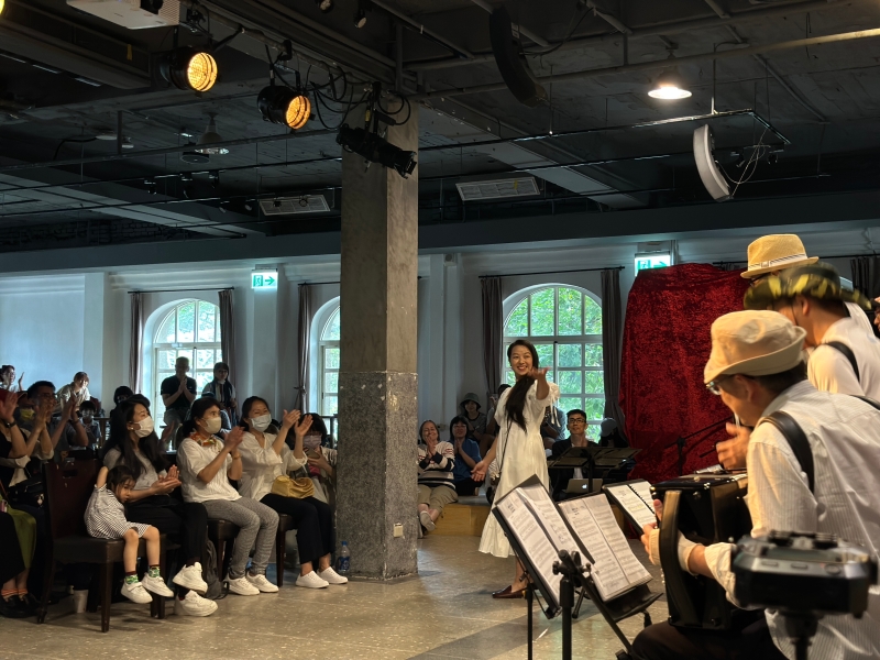 台北手風琴樂團「世界手風琴日音樂會」演出照片