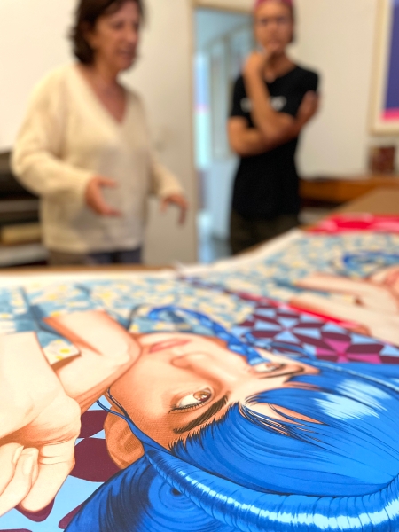 椿版畫團隊受邀CPS葡萄牙絹印中心 《PONTO DE IMPRESSÃO》40周年國際絹印技師研討會 暨西班牙Christian M Walter絹印工作室駐村研習計畫｜椿版畫絹印有限公司｜國藝會補助成果檔案庫