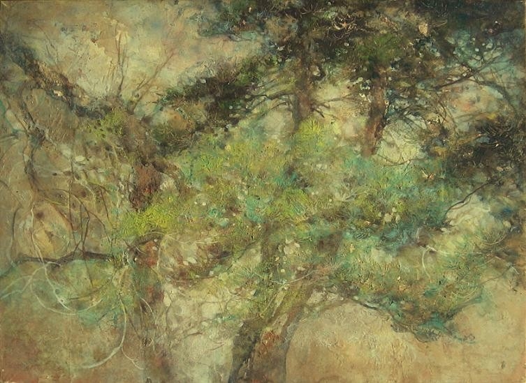 觀自然  陳宜青膠彩畫個展｜陳宜青｜國藝會補助成果檔案庫