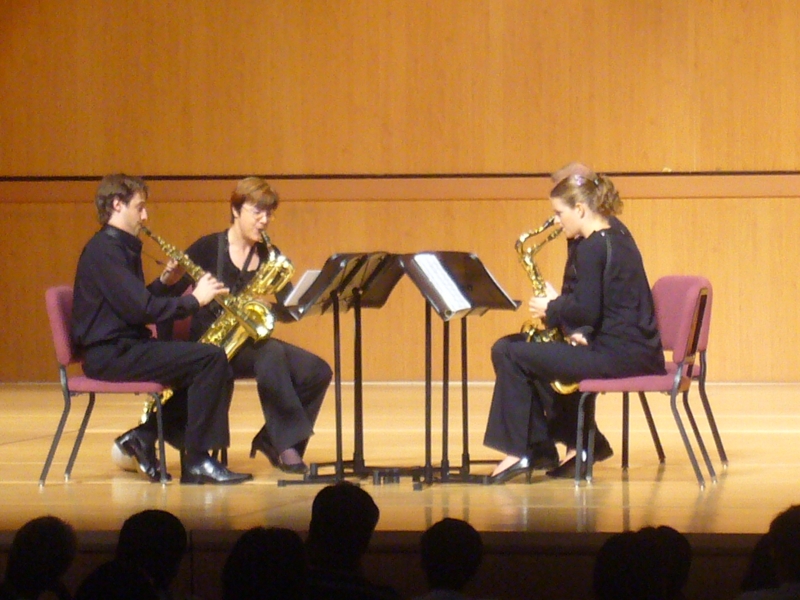 維也納薩克斯風四重奏2006巡迴音樂會及大師講座｜文生音樂藝術股份有限公司｜國藝會補助成果檔案庫