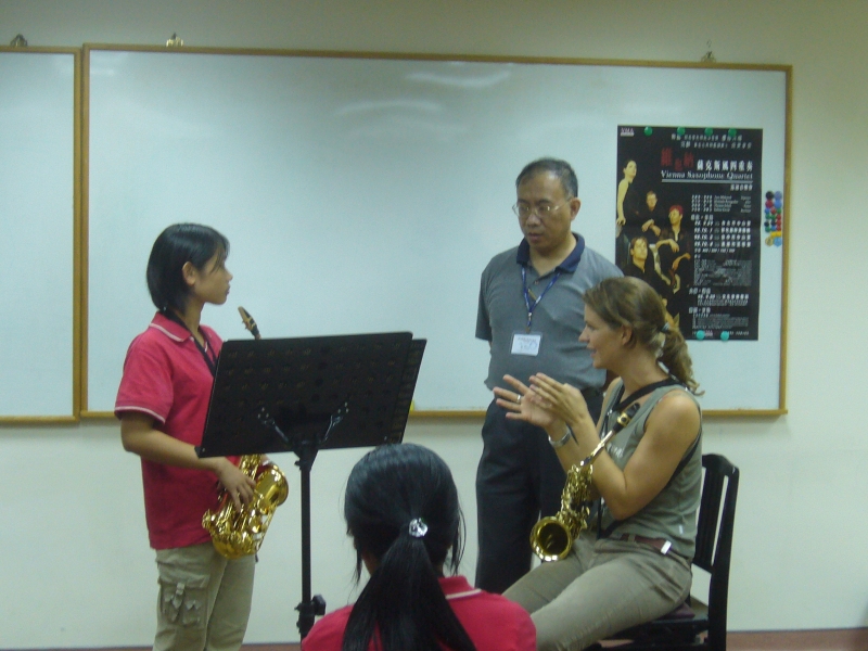 維也納薩克斯風四重奏2006巡迴音樂會及大師講座｜文生音樂藝術股份有限公司｜國藝會補助成果檔案庫