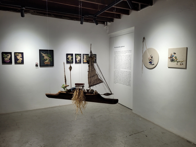 泰國曼谷個展-麻纖研究計畫｜康雅筑｜國藝會補助成果檔案庫