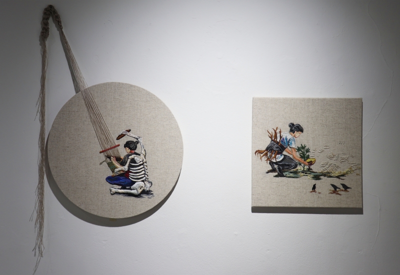 泰國曼谷個展-麻纖研究計畫｜康雅筑｜國藝會補助成果檔案庫