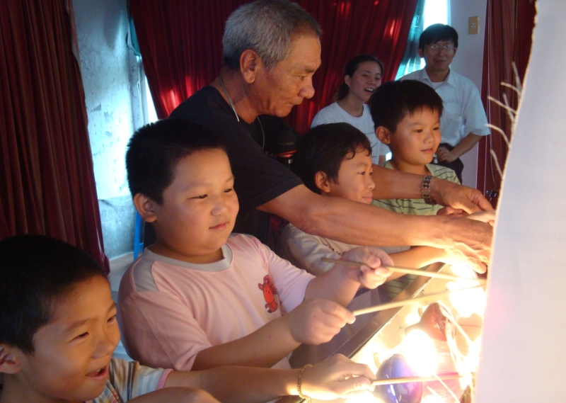 南台灣皮影戲校園巡迴演出｜永興樂皮影劇團｜國藝會補助成果檔案庫