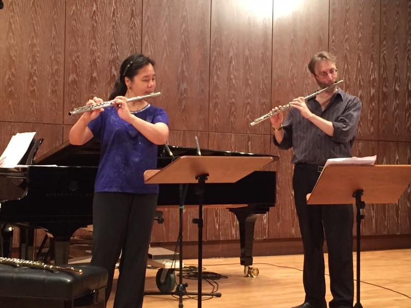 梁祝笛蝶故事-安德石、江淑君長笛二重奏｜天籟樂坊｜國藝會補助成果檔案庫