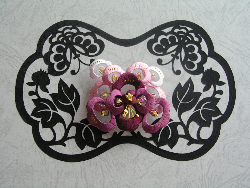 立體刺繡  春仔花｜王順芝｜國藝會補助成果檔案庫