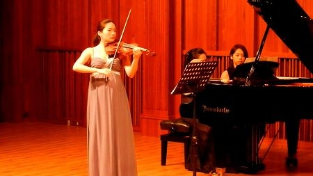 梁茜雯2015小提琴獨奏會-演出紀錄